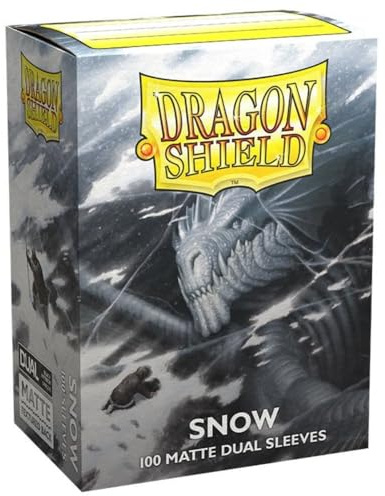 Arcane Tinmen ApS Dragon Shield: Japanese Art Sleeves Matte Dual – Snow (60)