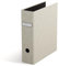 BIGSO ARCHIE Ordner mit 2 Ringen und Hebelmechanik – Ringordner aus Faserplatte und Papier mit Leinenoptik – Ringbuch A4 zum Abheften von losem Papier – beige
