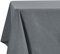 Deconovo Tischdecke Abwaschbar Gartentischdecke Lotuseffekt Leinenoptik Wasserabweisende Tischdecken Rechteckig stilvolle Tischwäsche für Esszimmer Küche, 130x160 cm, Dunkelgrau, 1 Stück