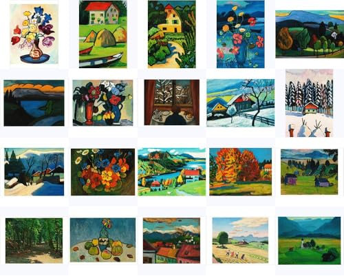 Kunstkarten-Set Gabriele Münter