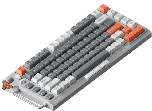 nuphy Field75 HE Magnetic Switch Gaming Keyboard,Wired Keyboard,83 Keys PC Gaming Keyboard,One Knob Volume Control, Hall Effect Sensors,Adjustable Actuation,Rapid Trigger-Magnetic Jade Switch