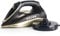 SUPERLEX Dampfbügeleisen Kabelloses 2600W, Vertikal Cordless Steam Iron Antihaftbeschichtung Keramik-Bügelsohle, Tropfstop, Antikalk, selbstreinigend