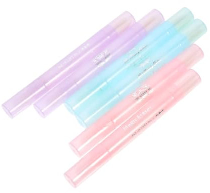 CANIGHT 6pcs Manicure Polish Corrector Pen Nail Art Correction Tool Nail Remover for Daily Use