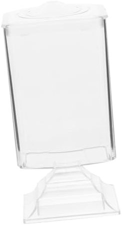 OSOLADY Manicure Towel Storage Box Cotton Facial Pad Holder Makeup Remover Dispenser Makeup Cottons Storage Box Vanity Case