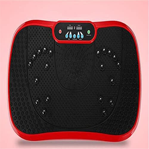 XRSMOU Vibration Power Plates,Vibration Plate Exercise Machine,with Remote Control,5 Program Modes,Resistance Bands,for Indoor