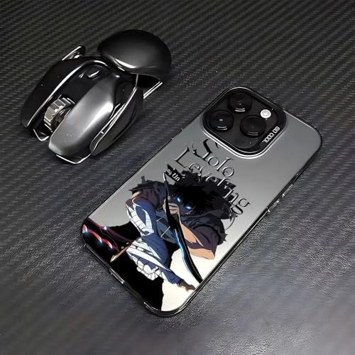 Anime Solos Levelings Phone Case For iPhone 16 15 14 13 12 11 mini Pro Max X XR XSMAX 8 7 Plus Anti Fall Matte Back Cover (2, iPhone 15 ProMax)