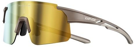 KAPVOE Fahrradbrille Kinder Schnelle Brille Sportbrille Baseball Sonnenbrille Radfahren 3-14 Softball Jahre Alt - K9035