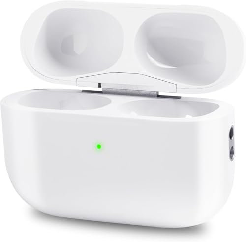 Chillyfar Compatible with AirPods Pro 2 Charging Case Replacement, Compatible with Air Pod Pro 1st & 2nd Generation Charger Cases Bluetooth Pairing Sync Button Support Wired & Wireless (to USB-C)