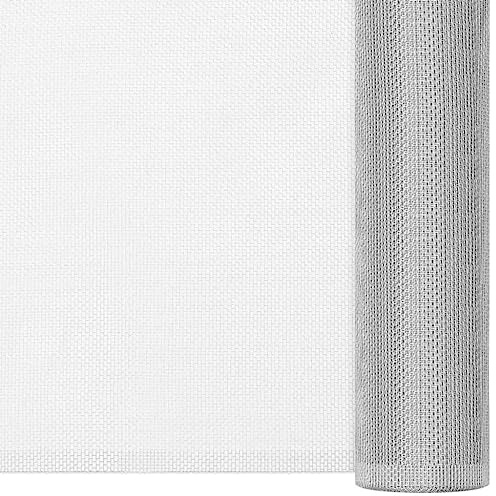 Fliegengitter aus Aluminium 80x100 cm Silber - Hochwertiges Insektenschutzgitter für Fenster und Türen - Langlebig, leicht zu installieren - Ideal für Haus und Garten