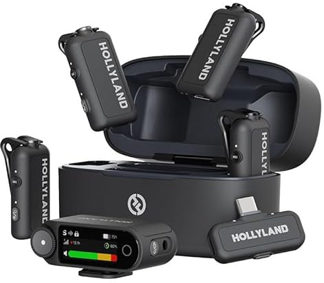 Hollyland Lark MAX 2 Combo 4-Person Version Wireless Microphone