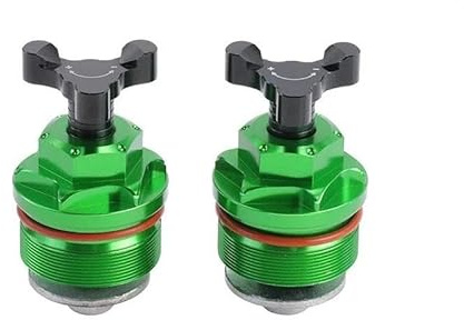 Cache-écrou Réglage D'amortisseur Avant Pour Ninja 400 Z400, Précharge, Boulons Fourche, Cache Décoratif. GFVFGNLNNA(2)