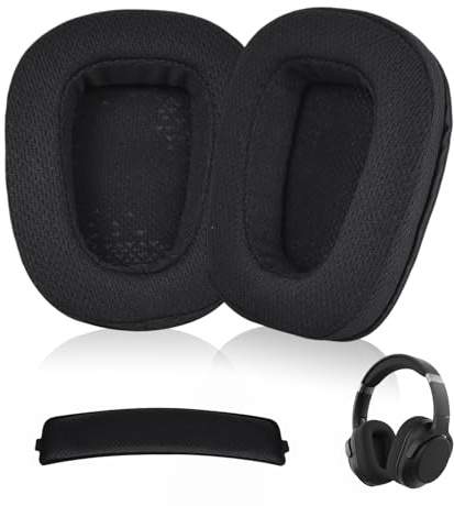 Hochwertige Ersatz-Ohrpolster mit Kopfpolster für Logitech Gaming Headsets - Kompatibel mit G935 G933 G930 G635 G633 G633S G430 G431- Memory-Schaum Ohrkissen,Verbesserte Klangqualität und Tragekomfort