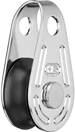 Super Mini Block (Umlenkrolle) Gleitlager 6 mm - 1 Rolle