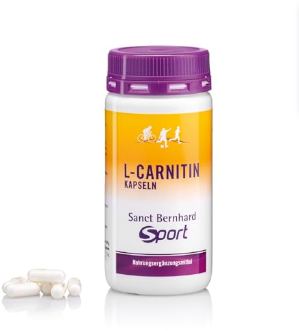 Sanct Bernhard Sport L-Carnitin-Kapseln 300 mg | 180 Kapseln