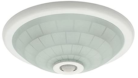 Kanlux FOGLER Ceiling Light with Motion Sensor, 230 V, 2 x Lilamp 44 Piece LED Light Bulb 8 W E27 230 V 595L Lumen 3000 K Warm White