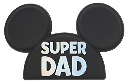 Disney Mickey Mouse Soft Super Dad Touch Magnet
