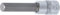 'Bgs 4296 Bit di utilizzo | 12,5 mm (1/2) | esagono incassato 14 mm