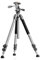 Walimex pro WAL-6702 Pro Stativ mit FT-6653H Neiger – Sehr stabiles Dreibein Fotostativ, 12 kg Traglast, hochwertiger 3-Wege Neiger, 3 Achsen schwenkbar, Fluiddämpfung, mit Tasche