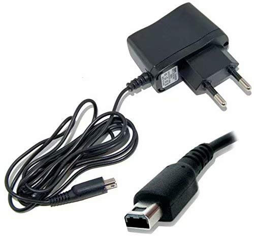 ACTECOM Cargador Compatible con Consolas 3DS/3DS XL/2DS/2DS XL/DSi/DSi XL/New 3DS | Fuente de Alimentación Adaptador Alimentador CA