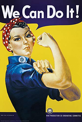 Taqui We Can Do It Poster, 28 x 43 cm