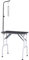 PawHut Trimmtisch klappbar Tierpflegetisch Schertisch Pflegetisch für Hunde Katzen Metall Schwarz 81 x 48,5 x 80 cm