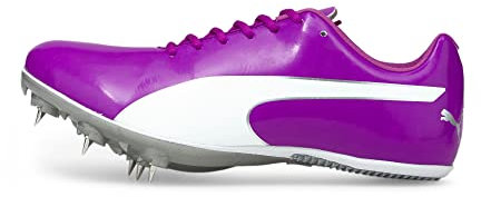 PUMA Zapatillas EVOSPEED SPRINT 10 para hombre, Deep Orchid-puma White-puma Plata, 48.5 EU