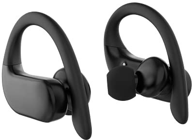 Mysound Meliconi True Fit, auricolari True Wireless con tecnologia Bluetooth 5.0 studiati per il fitness, Nero