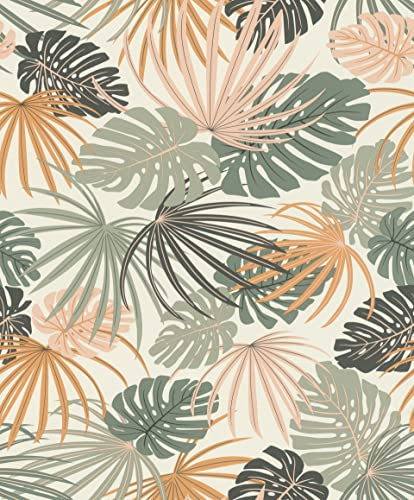 Rasch Tapeten Vliestapete (Botanical) Grün 10,05 m x 0,53 m Selection Vinyl/Vlies 461060