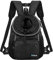 PetAmi Hundetragetasche vorne, verstellbarer Rucksack für Hunde, Haustier, Katzen, belüfteter Hundetragerucksack, für Wandern, Camping, Reisen, kleine mittelgroße Hunde, Welpen, max. 6.8 kg, Schwarz