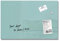 SIGEL GL153 Premium Glas-Magnettafel 60 x 40 cm aquamarin hochglänzend, SGS geprüft, einfache Montage, incl. 3 starke Magnete, Artverum