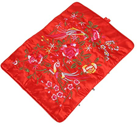 Cabilock Rollen Kleine Geschenk Boxen Schmucktasche Für Reisen Krawatten-organizer Schmuck Rolle J Halskette Für Frauen Halskette Reiseorganisator Seidentasche Handtasche Ohrringe Fräulein