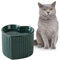 Comedero Gato Elevado Bebedero Gatos - Comederos y Bebederos para Gatos - Cuenco Comida Gato Ceramica - Cuencos Agua Gatos - Tazones Antivomitos para Gatos - Bol para Gatos - Plato Gato Alto - 340 ml