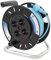 Gobuilding Alargador Enchufe 20 metros - Alargadera Enrollable 20 metros, Alargador Eléctrico IP20, Alargador Enrollable 4 Enchufes, 2300W, 230V, Cable 1mm, Enchufe Schuko Tipo F, 24x15x26 cm