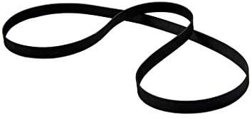 Phonograph VCR Record Player/Disc Drive Belt/Turntable Belt for Video 156mm, Black