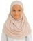 Prien Hijab Für Kinder, Türkisch Kopftuch Mädchen, Muslim Damen Schal, Viszid Tuch, Islam Kopftücher, Muslimische Frauen Khimar Abaya, Easy Kleidung, Tesettür Giyim (Beige)