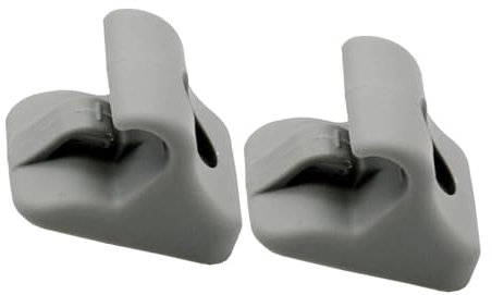 BRACES 2 uds soporte de gancho de Clip de visera frontal soporte de sujeción, apto for Hyundai, I20 2008-2014 2015 8523505100OM Retenedor de soporte de clip