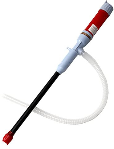 Huaqgu Pompa del Liquido,Pompa dell'Olio Elettrica Sifone-Pompa di Trasferimento del Liquido Pompa Portatile Attrezzi Idrici a Batteria Sifone per Auto Portatile-Carburante a Benzina