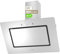 EVVO Campana Extractora 60 cm de Ancho Decorativa, Potencia 800 m³/h, Filtro Aluminio y Carbón Activo, Control Táctil y Gestual, Eficiencia Energética A++, CE43 Cristal White