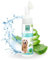 MENFORSAN Pfotenreiniger und Schaumstoff-Pads - Sanfte Hygiene mit Aloe Vera, 100% natürlich, 200 ml