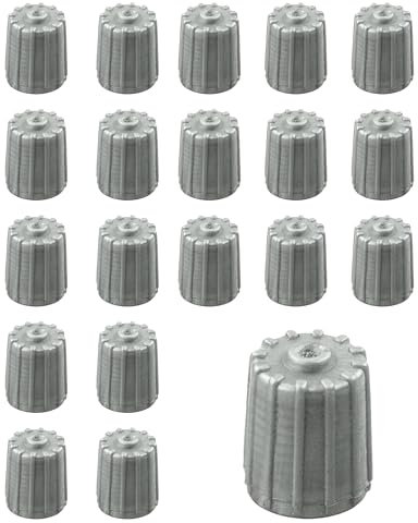 Flaconi 20PCS Ventilkappen Auto,Autoventil Kappe,Autoreifen Ventilkappen,Auto Ventilkappen,Reifenventilkappen,Reifen Ventilkappen,Geeignet für Autos Motorräder Fahrräder Und Elektrofahrzeuge