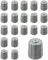 Flaconi 20PCS Ventilkappen Auto,Autoventil Kappe,Autoreifen Ventilkappen,Auto Ventilkappen,Reifenventilkappen,Reifen Ventilkappen,Geeignet für Autos Motorräder Fahrräder Und Elektrofahrzeuge
