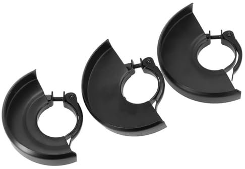 3PCS Metal Angle Grinder Guard, Wear-resistant Dustproof Wheel Safety Guard Covers, Metal Adjustable Angle Grinder Protective Cover for 100/115/125 Grinder