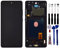 KOMI - Ecran pour Samsung Galaxy S20 FE SM-G780, SM-G781 Châssis Noir avec Empreinte