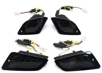 GERLJ Motorrad-Blinker Für Vespa GTS300 HPE für GTS 300 für Supertech GTV GTV300 Sei Giorni Motorrad Rücklicht Bremse Stoppanzeige(Turn signals)