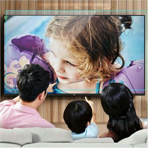 BTOIASYHF Anti-Blue Light/Blocking UV TV Screen Protector Film - Damage Protection Panel for 32-75inch LCD, LED, 4K OLED & QLED HDTV and Curved Displays/A / 46 Inches 101,A-32 Inches 704x395 mm