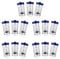 Tuesoa 15 Pieces Hydrogen Peroxide Contact Lens Case Cleaner, Eye Scleral Contact Lens Stiff Clip Washer Machine, Portable