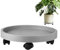 Soporte para plantas con n, fuerte carro para plantas con ruedas giratorias de 360°, soporte para macetas resistente para interiores y exteriores, plato con ruedas, ideal para plantas grandes
