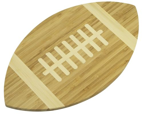 Bamboo Board Football 30 x 17 x 1 cm | Chopping Board | Snack Board | Snack | Sports