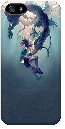 Hot Haku/Spirited Away/Studio Ghibli ersten TPU Handy Schutzhülle für iPhone 5/5S Schutzhülle