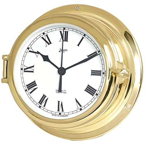 Delite 450cs Schatz Glasenuhr Midi Messing 155 mm x 68 mm